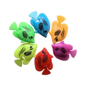 1 Inch Capsule Toy Aquarium Artifical Fish Ornament Decoration Fish Bath Toy for Vending Machines