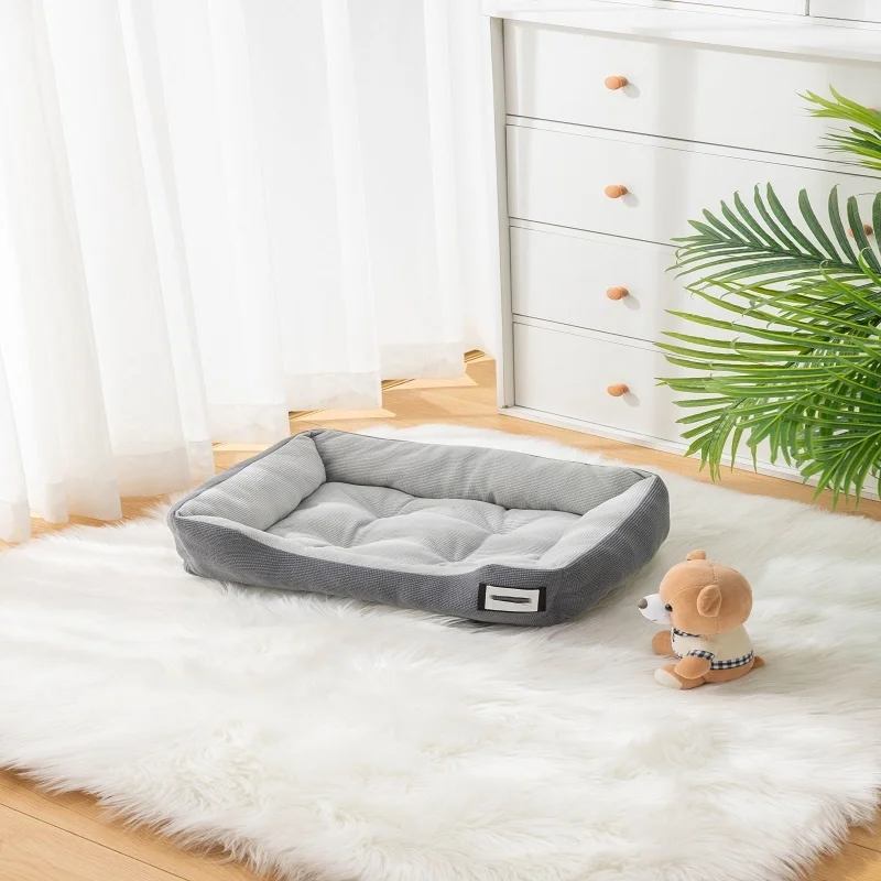 100% Cotton Dog Sofa Pet Beds Accessories Pet Nest Bed for Small Medium and Large Dogs