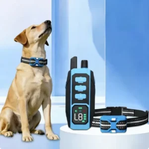 1000ft Remote Dog Training Collar LED Display IP67 Waterproof Bark Control Sound/Vibration Modes CE/FCC Certified Neutral