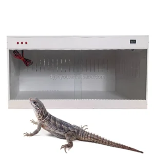 120*60*60cm Large PVC Reptile Container Lizard Boa Bearded Dragon Reptile Animal Cage Support Custom