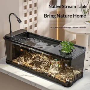 14 in 1 Aquarium Kit with Side Filter LED Heater Bulk