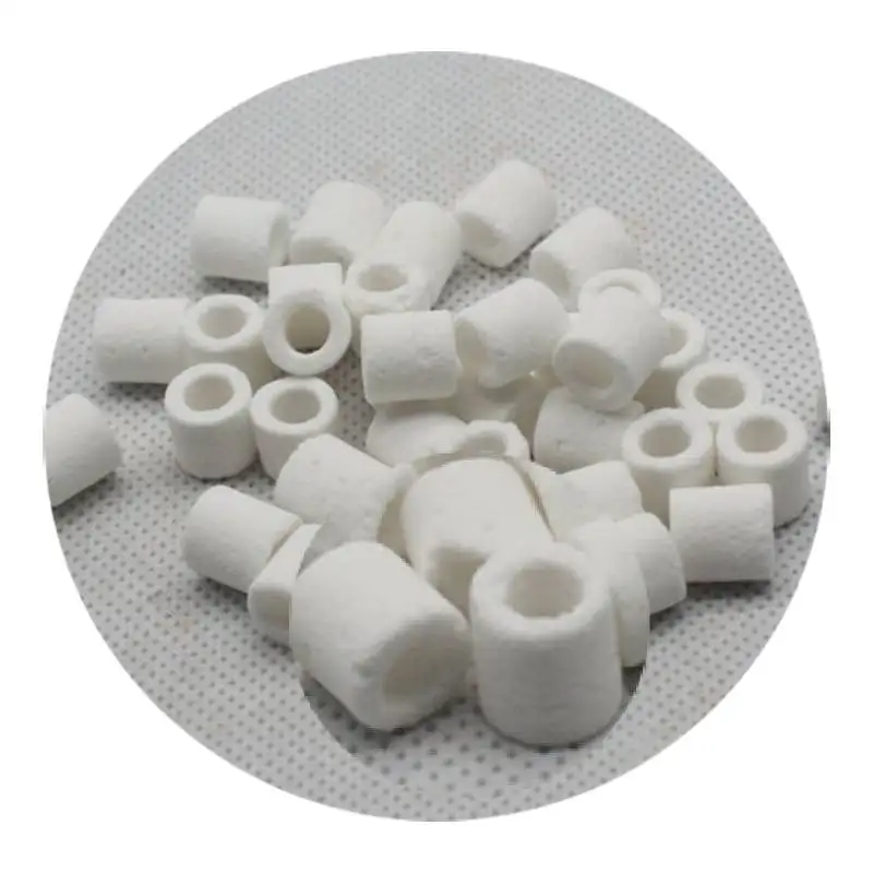 15mm Aquarium Ceramic Bio Glass Filter Media Circular Quartz Filter Ring for Koi Pond
