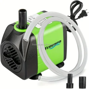 160GPH Submersible Pump 10W Adjustable Quiet Aquarium Water Pump for Indoor Hydroponic Crafts Mini Fountain