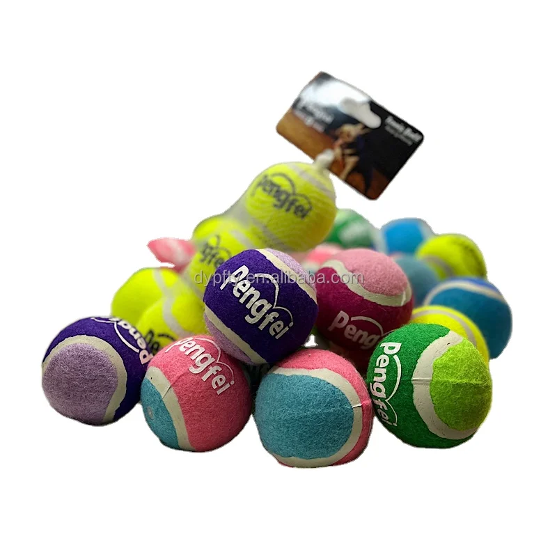 2.5cm Squeak Tennis Ball for Pets