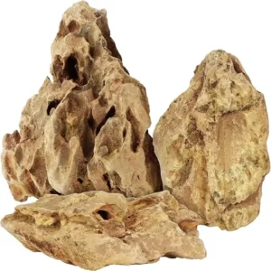 2.5lb Natural Stones Rocks Decoration Aquascaping Stone Landscaping Model for Fish Decor Terrariums Paludariums Reptile