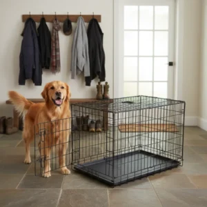24” 30” 36” 42” 48” 54” Metal Wire Dog Cage for Large Dog Kennel Outdoor and Indoor Use Pet Dog Crate