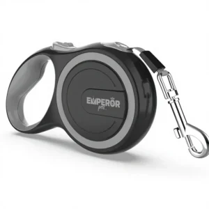26 ft Heavy Duty Retractable Dog Leash with Anti Slip Grip Reflective Tape Medium Large Dogs 100 Lbs GY26