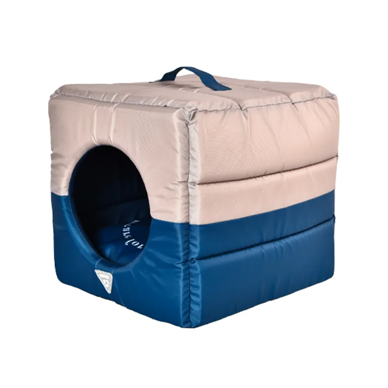3 in 1 Eco friendly Material Foldable Dog Cave Bed Dog House Bed