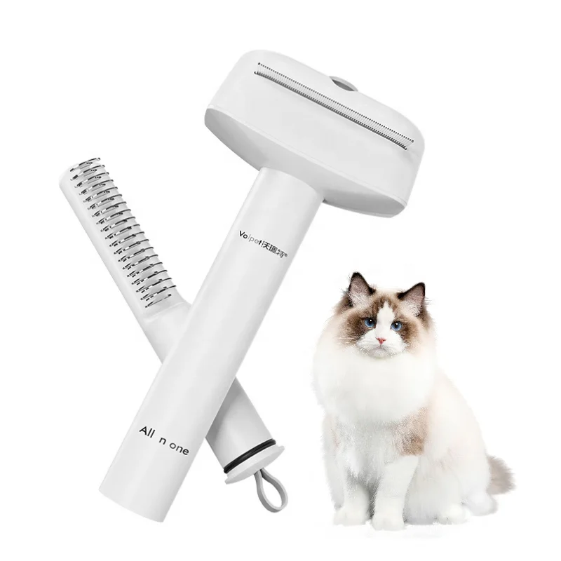 3 in 1 Pet Hair Removal Comb Anti Flea Short Dog Comb Stainless Steel Pet Hair Remover Brush Pet Grooming Tools Cat Products