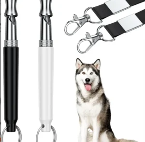 3 in 1 Pet Training Supplies Puppy Dog Whistle Ultrasonic Dog Clicker Training Kit