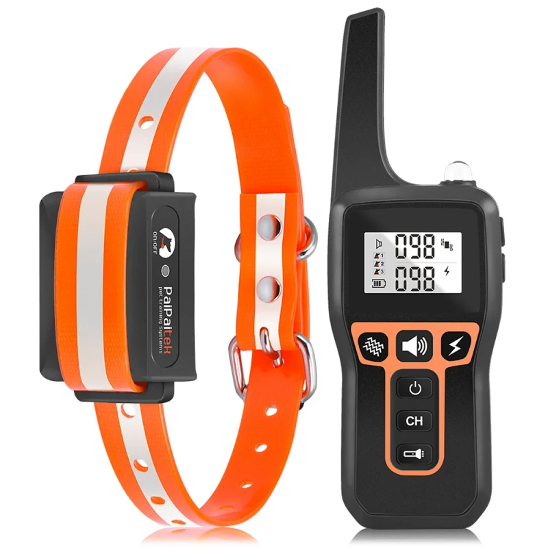 3300 Feet 3 Dogs Waterproof E Collar Remote Electric Control Pet Dog Training Shock Collar