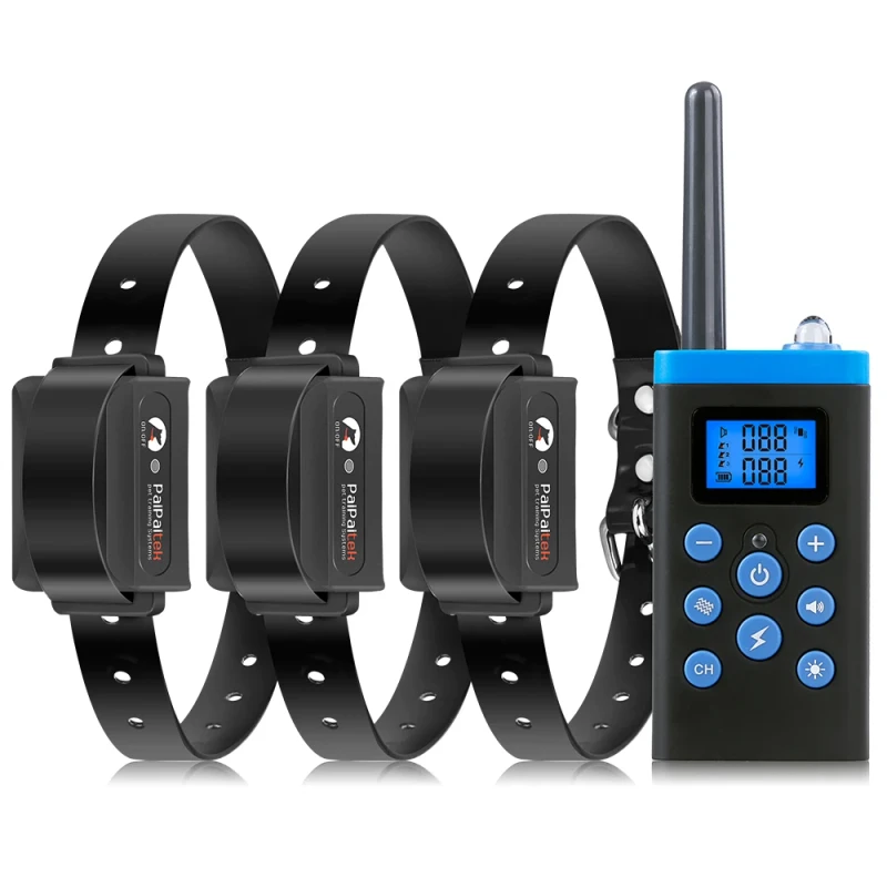 3300FT Innovative IPX7 Waterproof Dog Shock Collar Dog Training Collar with Remote for All Breeds