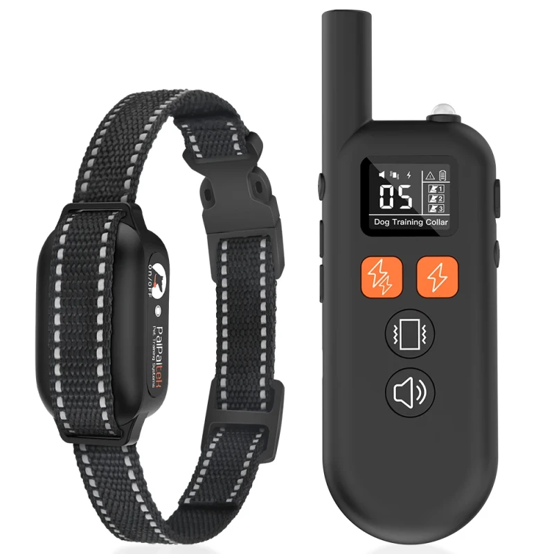 3300ft Remote Control Electronic Bark Control Device Dog Electric Shock Collar for Small Medium Large Dogs