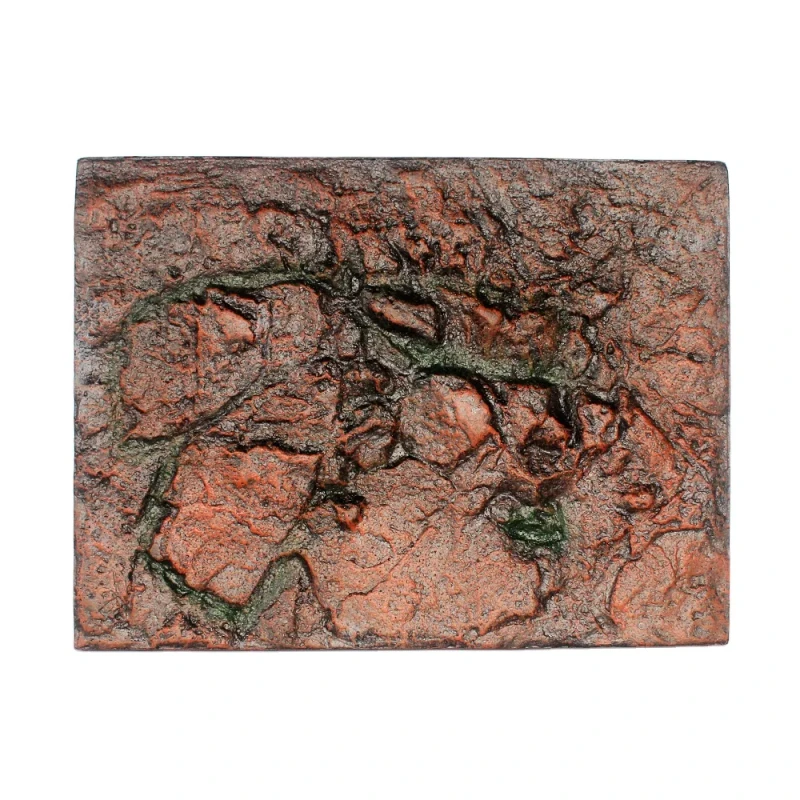 3D Rock Appearance Foam Aquarium Background Board for Ornament