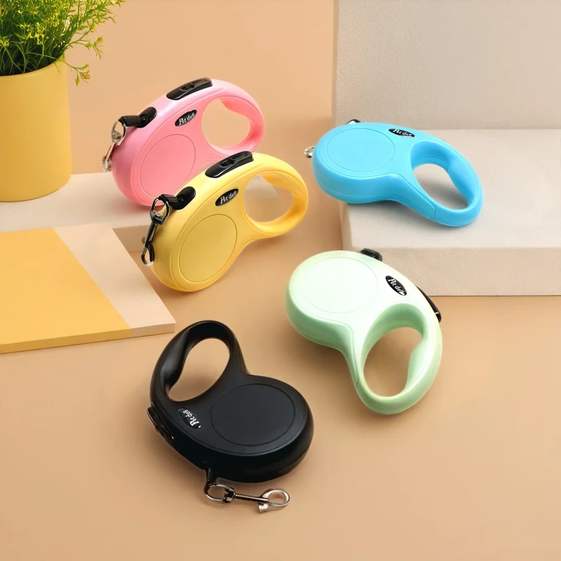 3M 5M Automatic Telescopic Pet Leashes Outdoor Small Medium Sized Dogs Walking Leash with Comfortable Handle