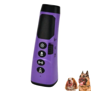4 Modes 1200 MAh Dog Repeller Ultrasonic Chaser Stop Bark Trainer Anti Barking Dog Barking Deterrent Device