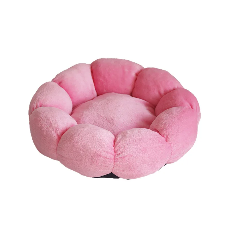 4-Season Floral Design Pet Bed for Cats & Dogs Durable Indoor Outdoor Accessory for Summer & Other Seasons