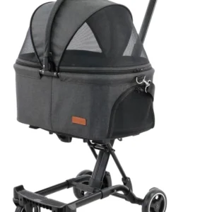 4 Wheel Small Pet Stroller for Cat Pet Fold Travel Stroller Small Dog for Pet Travel Dog Stroller Pet Carrier