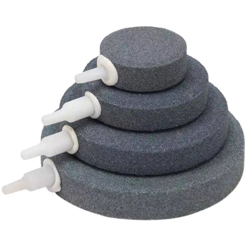 40 60 80 100 120 150mm Bubble Stone Aerator for Aquarium Fish Tank Pump Hydroponic Oxygen Plate Mini Air Pump Accessories