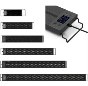 45CM Fish Tank Waterproof 24W RGB Multiple Colors Saltwater Aquarium Accessories Aquarium Grow Lights for Plants
