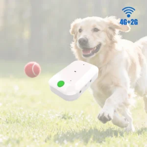 4G CAT M NB2 Pet GPS Tracker IP67 Waterproof Pet Tracker with BLE and WiFi