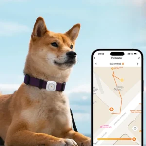 4G GPS Tracker Health Monitoring for Dogs Cats Waterproof Pet GPS Location Tracker Wellness Escape Alerts Works With Any Collar