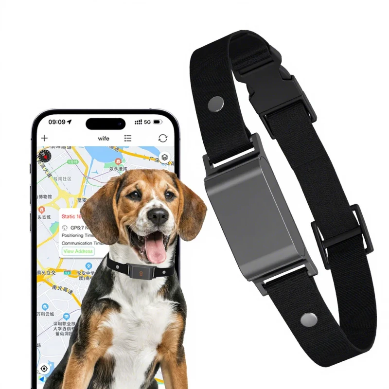 4G Pet GPS Tracker Collar Free Mobile WIFI APP Remote Real Time Dogs Pet GPS Tracking Devices
