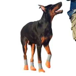 4PCS Anti-Slip Pet Shoes for Small & Large Dogs Waterproof Paw Protector Socks Teddy Golden Retriever Labrador Foot Cover