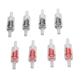4mm One Way Check Valve Garden Irrigation Connector Aquarium Fish Tank Plastic Non Return Valve Water Pump Accessories