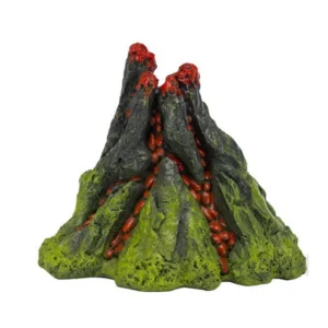 5 Inch Aerating Volcano Aquarium Resin Ornament