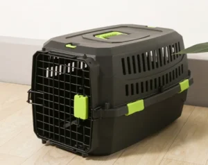 57*37*33 Plastic Pet Cages Houses Top Load Hard Sided Dogs Cats Pet Carriers with 2 Door