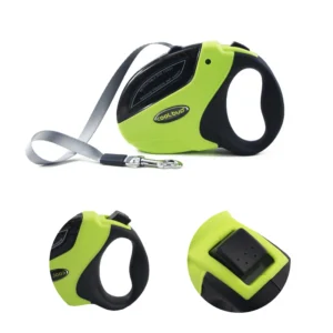5M 50KG Automatic Retractable Dog Leash Nylon Walking Running Lead Rope Roulette for Large Dogs Pet Outdoor Supplies