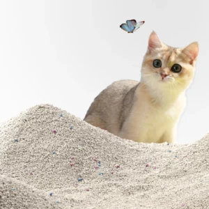 5kg Lemon Scented Sodium Bentonite Cat Litter Sand Zeolite Dust Free Clumping Pet Ore Litter for Cats