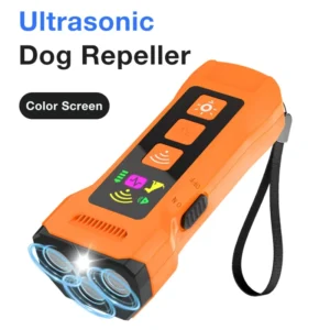 6 in 1 Animal Repeller Pet Training Ultrasonic Device Electric Portable Electric Ultrasonic Dog Trainer