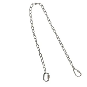 60 cm Stainless Steel Bird Flying Leash Outdoor Training Parrot Leg Chain