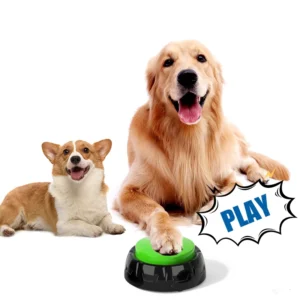 8 Color Voice Recording Button Pet Training Buzzer Dog Toys Talking Dog Buttons for Communication