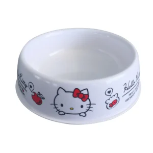 8 oz 16 oz Customized Print Round Melamine Pet Food Feeder Bowl for Dogs and Cats