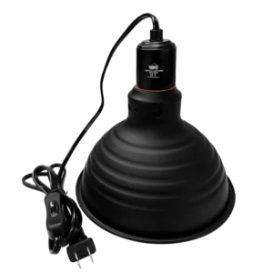 8.5/5.5 Inch Light Dome UVB Bulb Fixture Threaded Lampshade Reptile Product for Reptile Amphibian Supplies