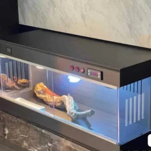 90*45*45 cm PVC Reptile Terrarium reptile Vivarium Cage for Lizard Python Bearded Dragon support Customized