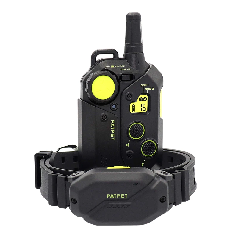 900m Remote Dog Training Collar IPX7 Waterproof Rechargeable Shock Bark Control 3 Modes