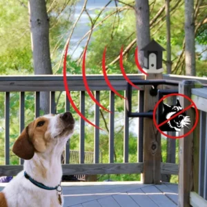 9V Alkaline Battery Operation Effective Keep Quiet Dog Deterrent Ultrasonic Barking Control Device Repeller
