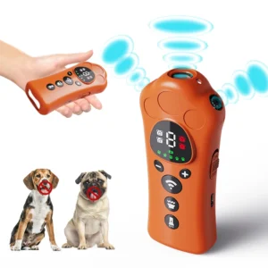 A18 IP68 Waterproof Plastic USB Rechargeable Ultrasonic Dog Bark Control Device with 5 Year Battery Life Smart Features