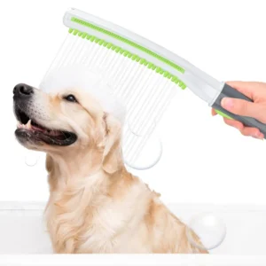 ABS Pet Bathing Brush Showerhead with Massage Feature for Cat & Dog Grooming Comb 3-in-1 Mode Multi-Function Pet Bathing Shower