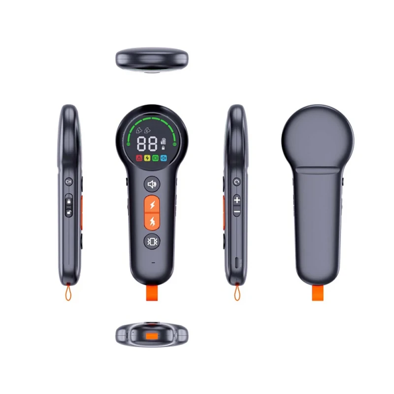 AD D03 Fashion Retractable Dog Supplies Dog Training Collar for Pet Labrador German Shepherd