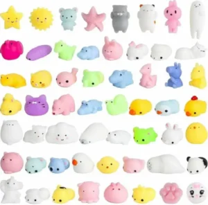 AP Stress Relief Toys Mochi Squishies Soft Small Animal Squishy Squeeze Toys Fidget Sensory Toy for Kids