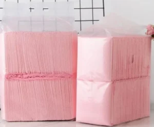 Absorbent Leakproof Disposable Dog Pee Training Pad Pink 60*60cm Pet Diaper Dog and Puppy Pee Pads