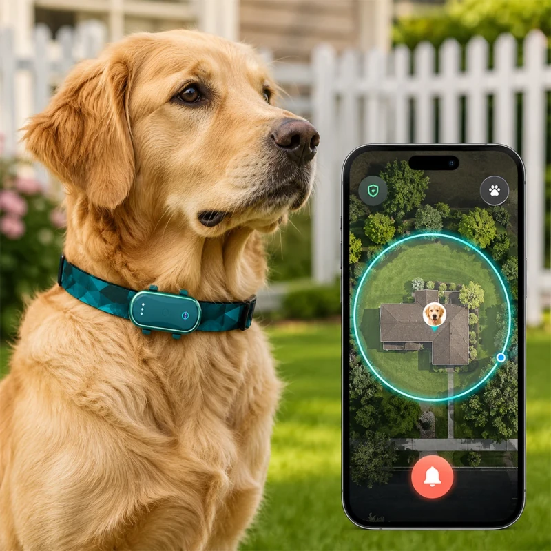 Accurate Positioning Anti-Lost Alert ODM Direct Supply Night Walk Pet Lookup Fast Positioning GPS Tracker Animal Collar