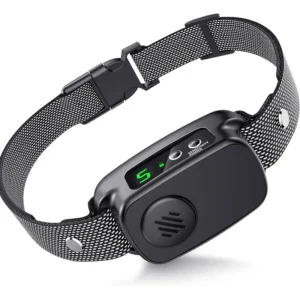 Adjustable Anti Barking Vibration Collar Smart Pet New Dog Training Device Waterproof for Pet Supplies