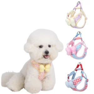 Adjustable Anti escape Pet Harness With Leash Safe Walking Strap For Dogs And Cat Leashes for Small Medium Dogs and Cats