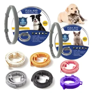 Adjustable Dog Cat Calming Collar, Nature Safe Waterproof Insect Prevention, Long Lasting Calming Effect, Pet Anxiety Relief